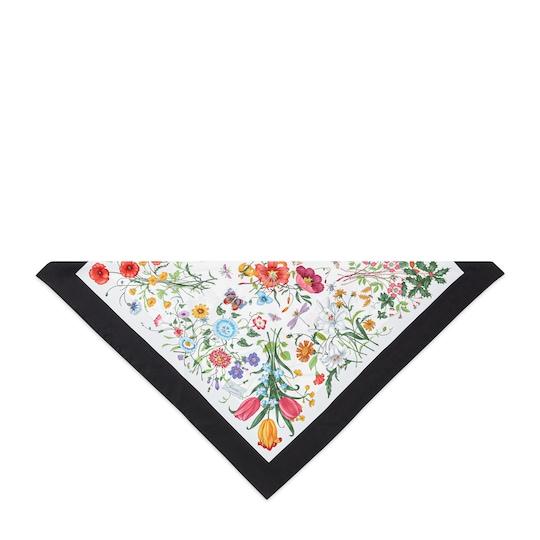 Printed silk headband by GUCCI