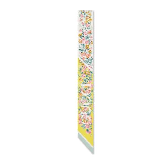 Printed silk twill ribbon by GUCCI