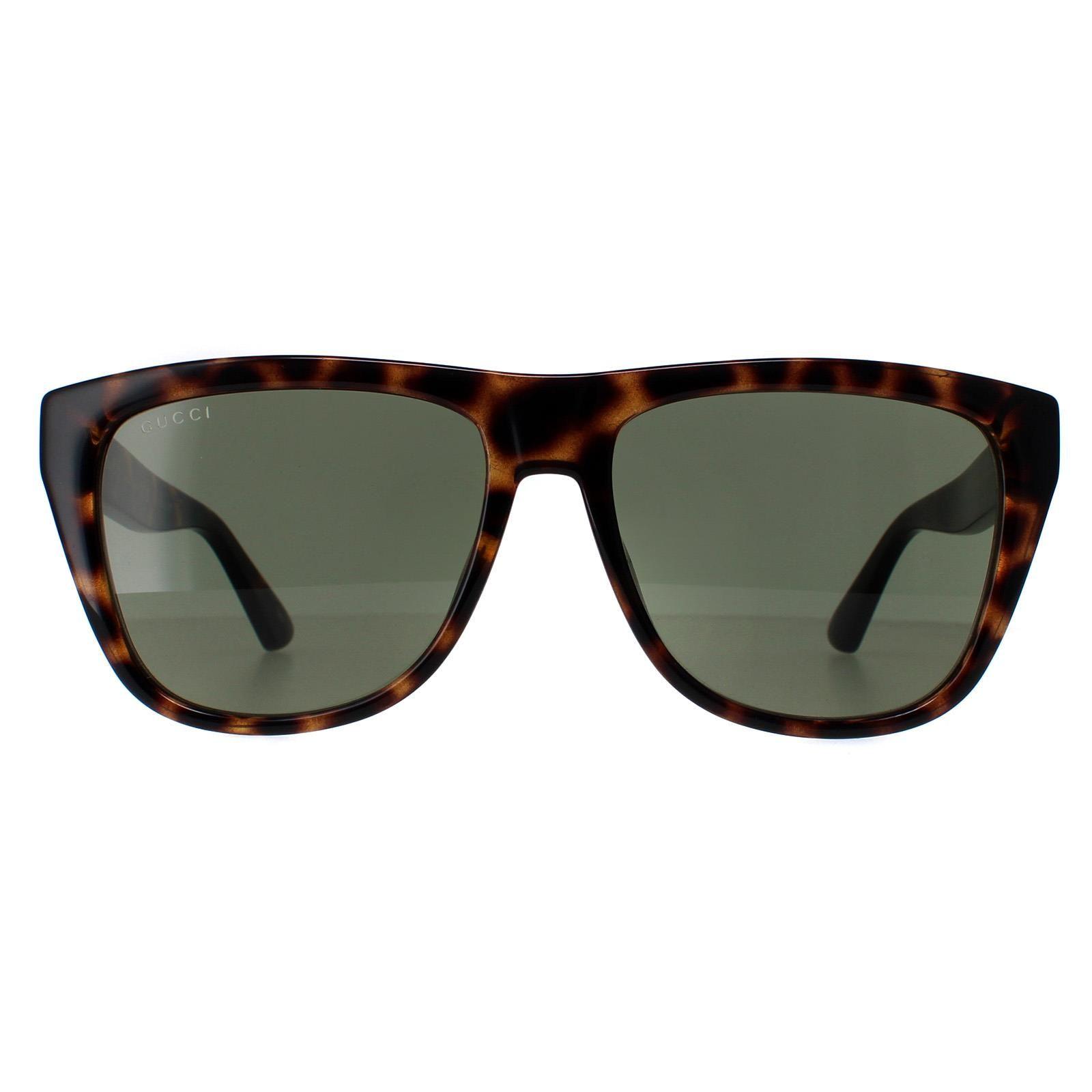Rectangle Havana Green GG1345S by GUCCI