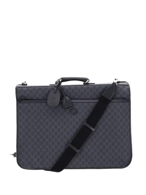 Retro Interlocking G Garment Bag GG Coated Canvas travel bag by GUCCI 