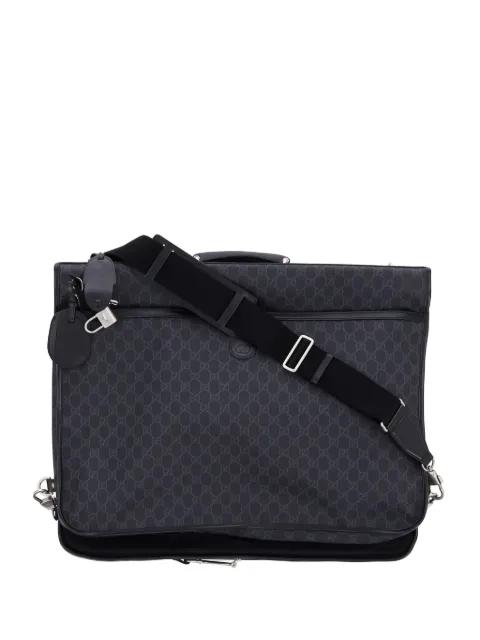 Retro Interlocking G Garment Bag GG Coated Canvas travel bag by GUCCI 