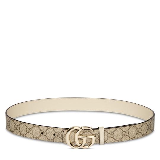 Reversible GG Marmont belt by GUCCI