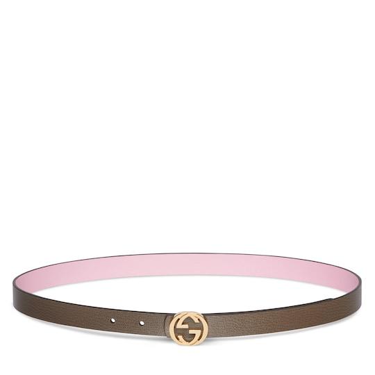 Reversible thin belt by GUCCI
