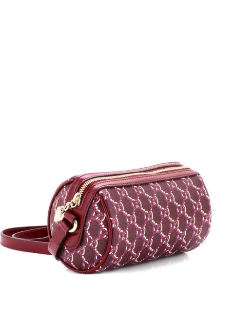 Roller GG Shadow Leather Mini crossbody bag by GUCCI 