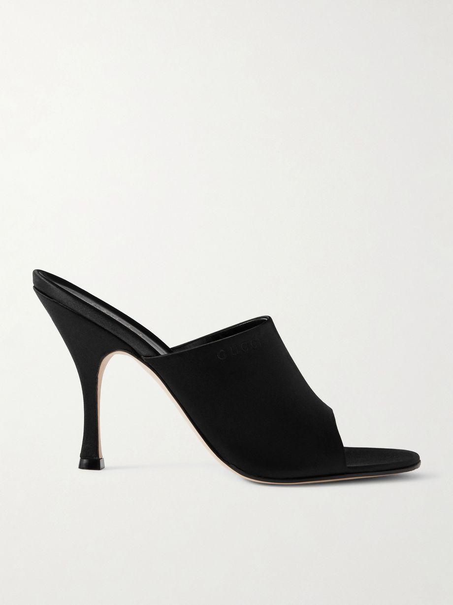 Satin mules by GUCCI