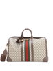 Savoy Web Convertible Duffle Bag GG Coated Canvas Large travel bag by GUCCI 