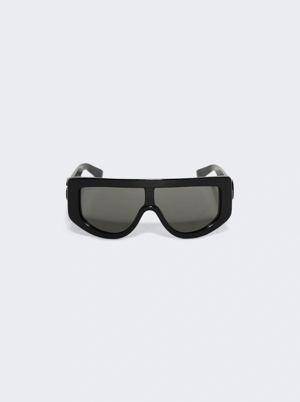 Shield Sunglasses Black  | The Webster by GUCCI