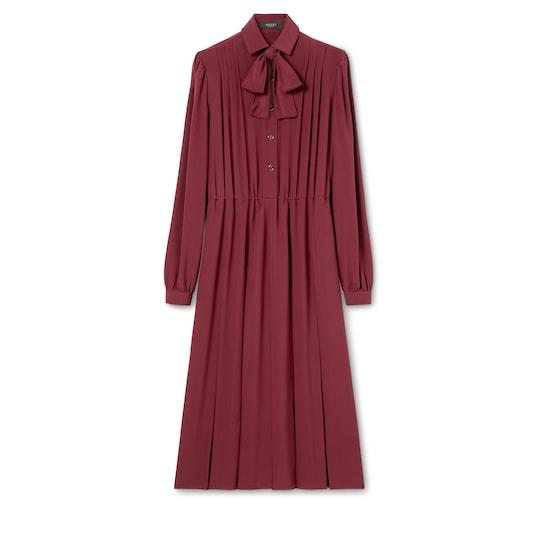 Silk crêpe de chine dress by GUCCI