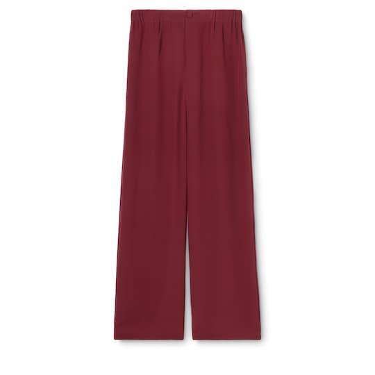 Silk crêpe de chine pants by GUCCI
