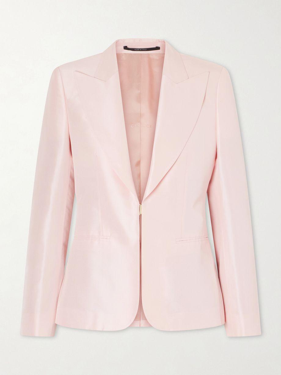 Silk-satin blazer by GUCCI