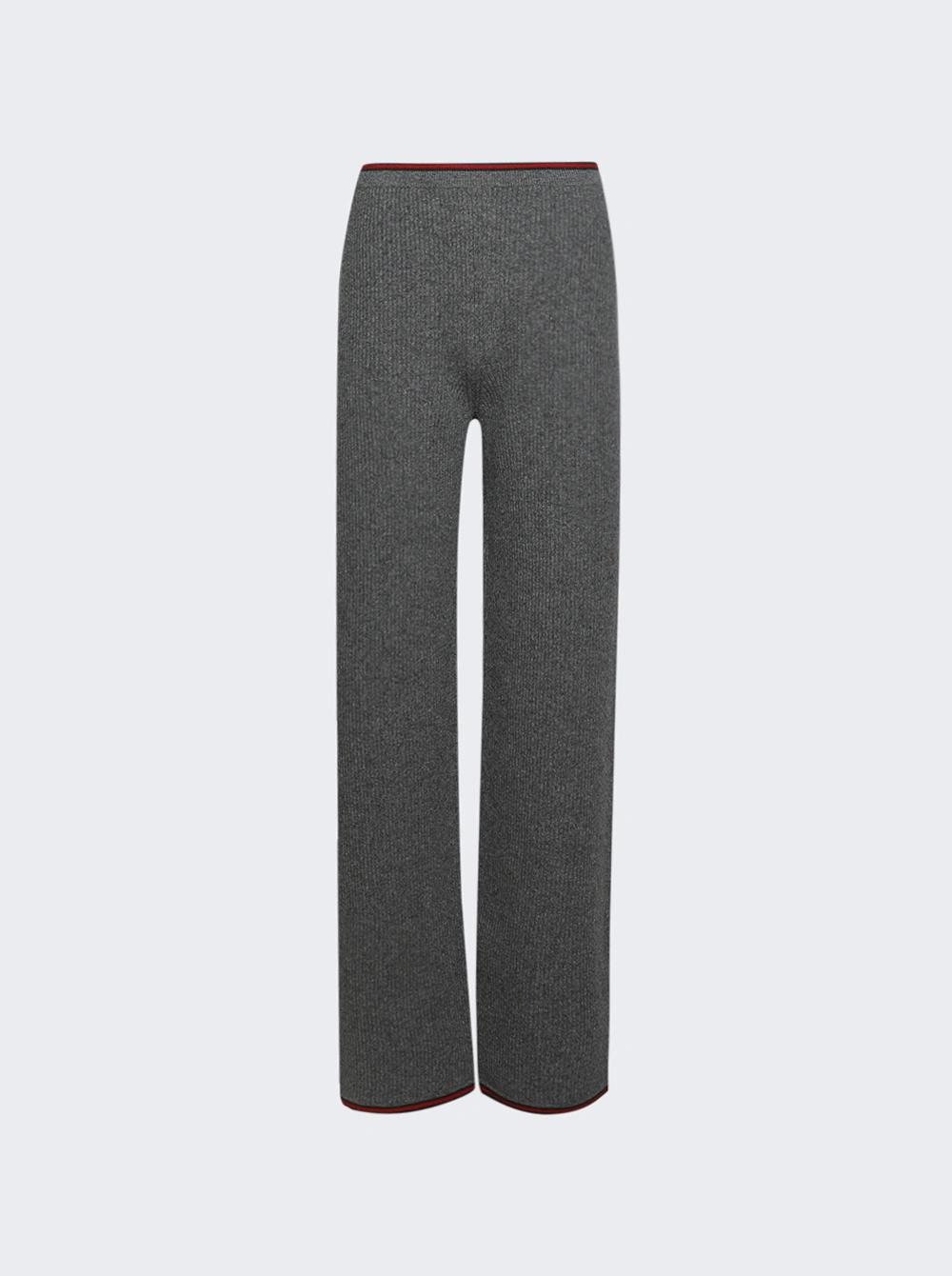 Soft Rib Felted Pants Dusty Dark Grey  | The Webster by GUCCI
