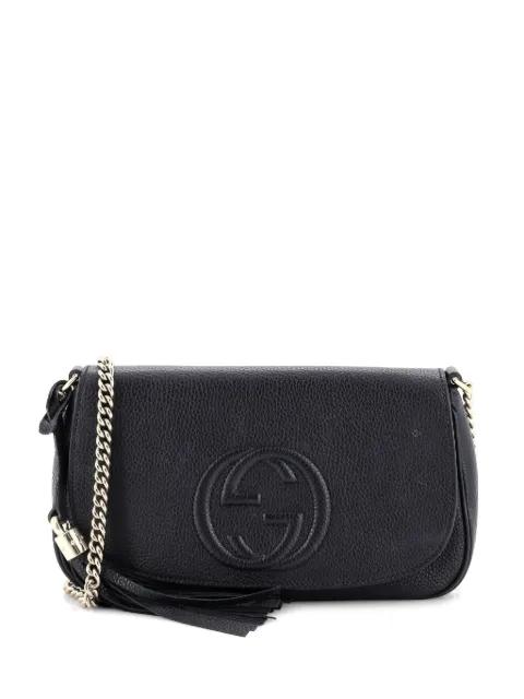 Soho Chain Leather Medium crossbody bag by GUCCI 