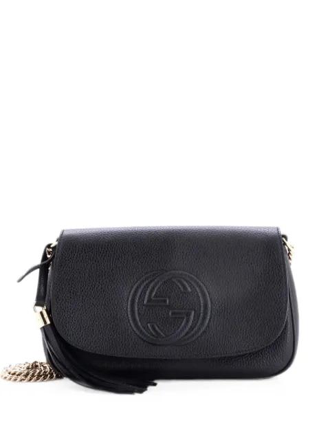 Soho Chain Leather Medium crossbody bag by GUCCI 