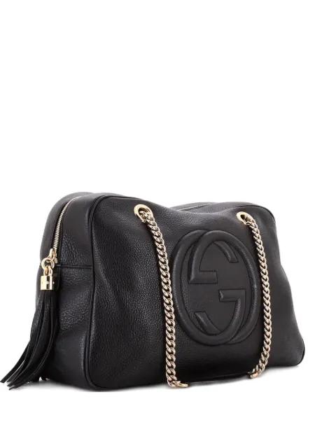 Soho Chain Zip Leather Medium shoulder bag by GUCCI Soho Chain Zip Leather Medium shoulder bag by GUCCI