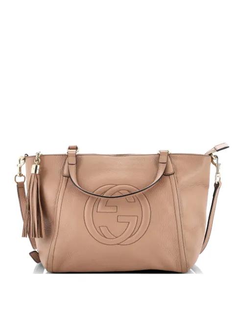 Soho Convertible Top Handle Bag Leather Small satchel by GUCCI 