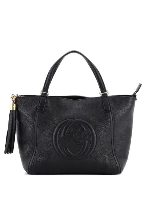 Soho Convertible Top Handle Bag Leather Small satchel by GUCCI 