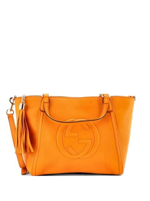 Soho Convertible Top Handle Bag Leather Small satchel by GUCCI 
