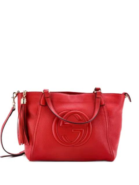 Soho Convertible Top Handle Bag Leather Small satchel by GUCCI 