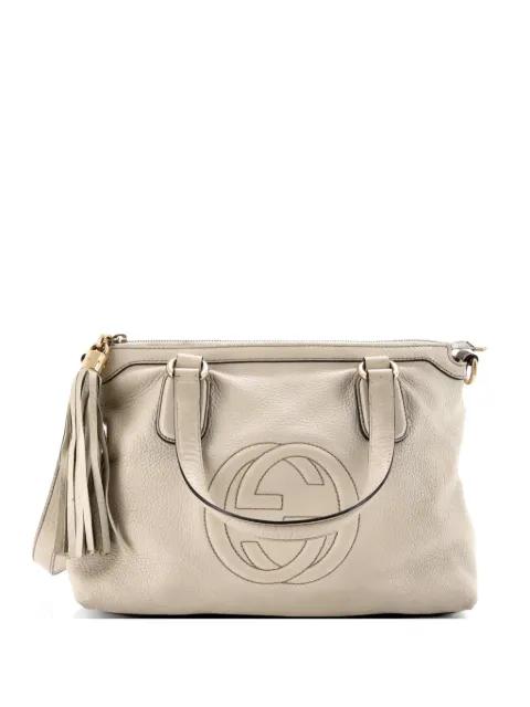 Soho Convertible Top Handle Bag Leather Small satchel by GUCCI 