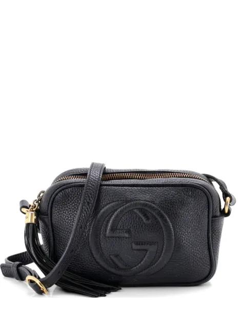 Soho Disco Leather Mini crossbody bag by GUCCI 