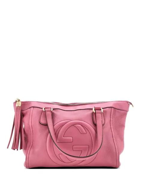 Soho Zip Leather Small tote bag by GUCCI 