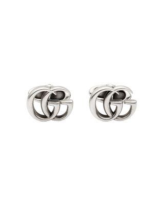 Sterling Silver GG Marmont Cufflinks by GUCCI