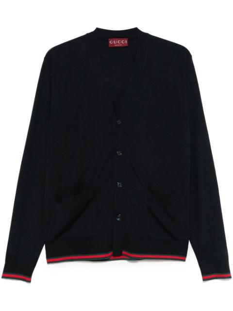 V-neck cardigan by GUCCI