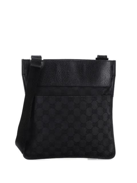 Vintage Web GG Canvas with Leather Small crossbody bag by GUCCI 