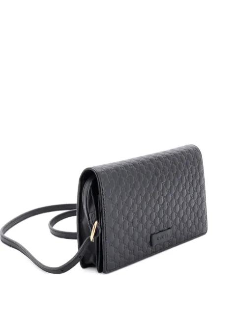 Wallet on Strap Microguccissima Leather crossbody bag by GUCCI 
