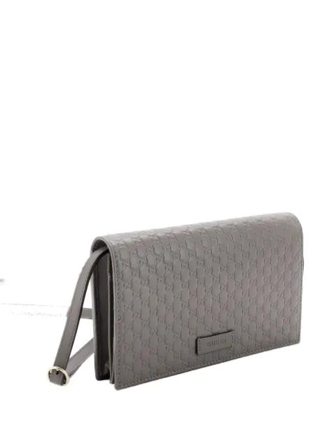 Wallet on Strap Microguccissima Leather crossbody bag by GUCCI 