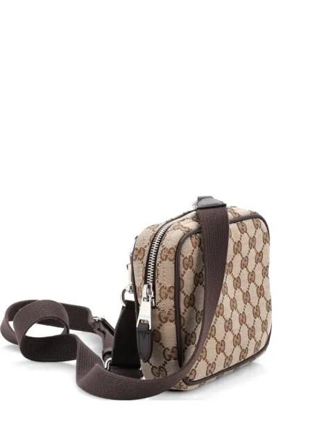 Web Loop Camera Bag GG Canvas Mini shoulder bag by GUCCI 