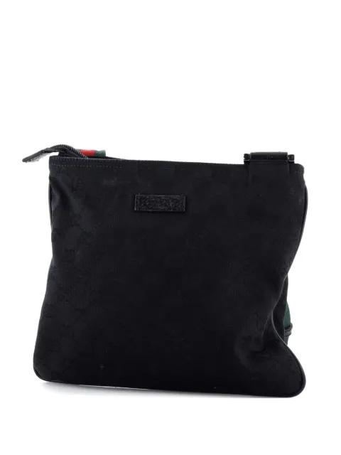Web Strap Messenger Bag GG Canvas Small crossbody bag by GUCCI Web Strap Messenger Bag GG Canvas Small crossbody bag by GUCCI