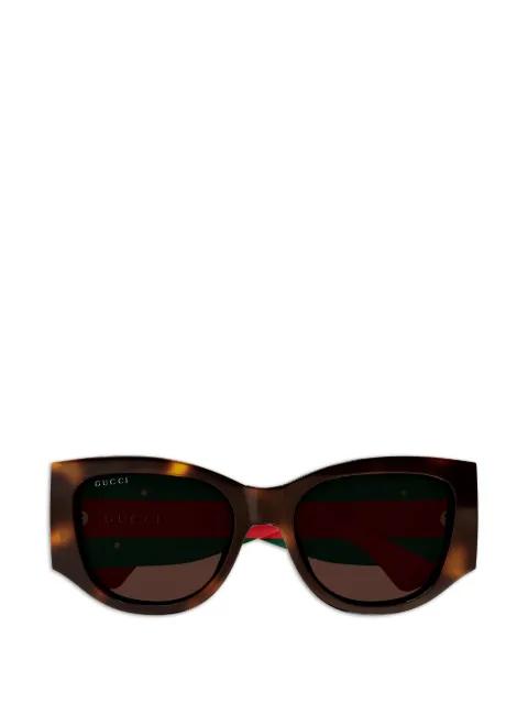 Web Stripe sunglasses by GUCCI