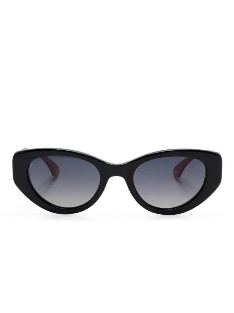 Web-stripe sunglasses by GUCCI