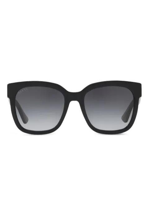 Web-stripe sunglasses by GUCCI