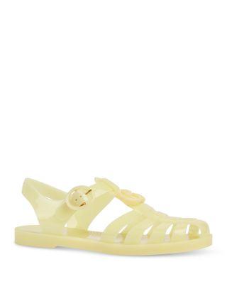 Women's Double G Rubber Fisherman Sandals by GUCCI