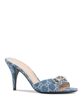Women's Slide Sandals with Horsebit by GUCCI