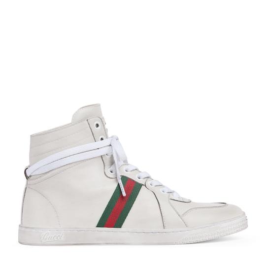 Women's Stretch high-top sneaker by undefined