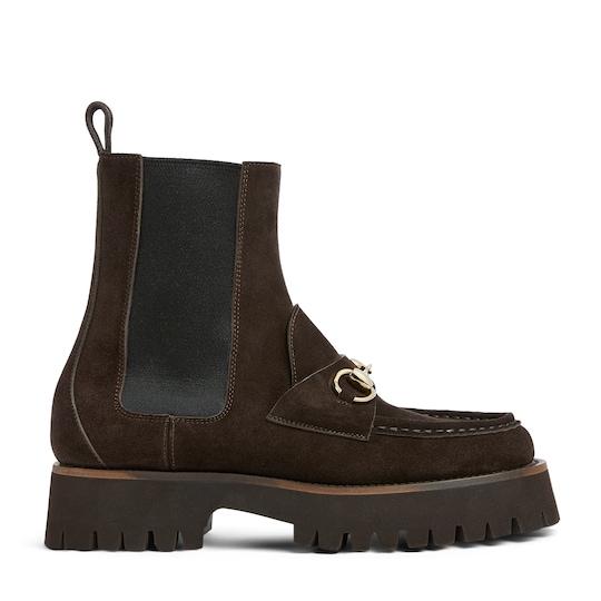 Women's ankle boot with Horsebit by GUCCI