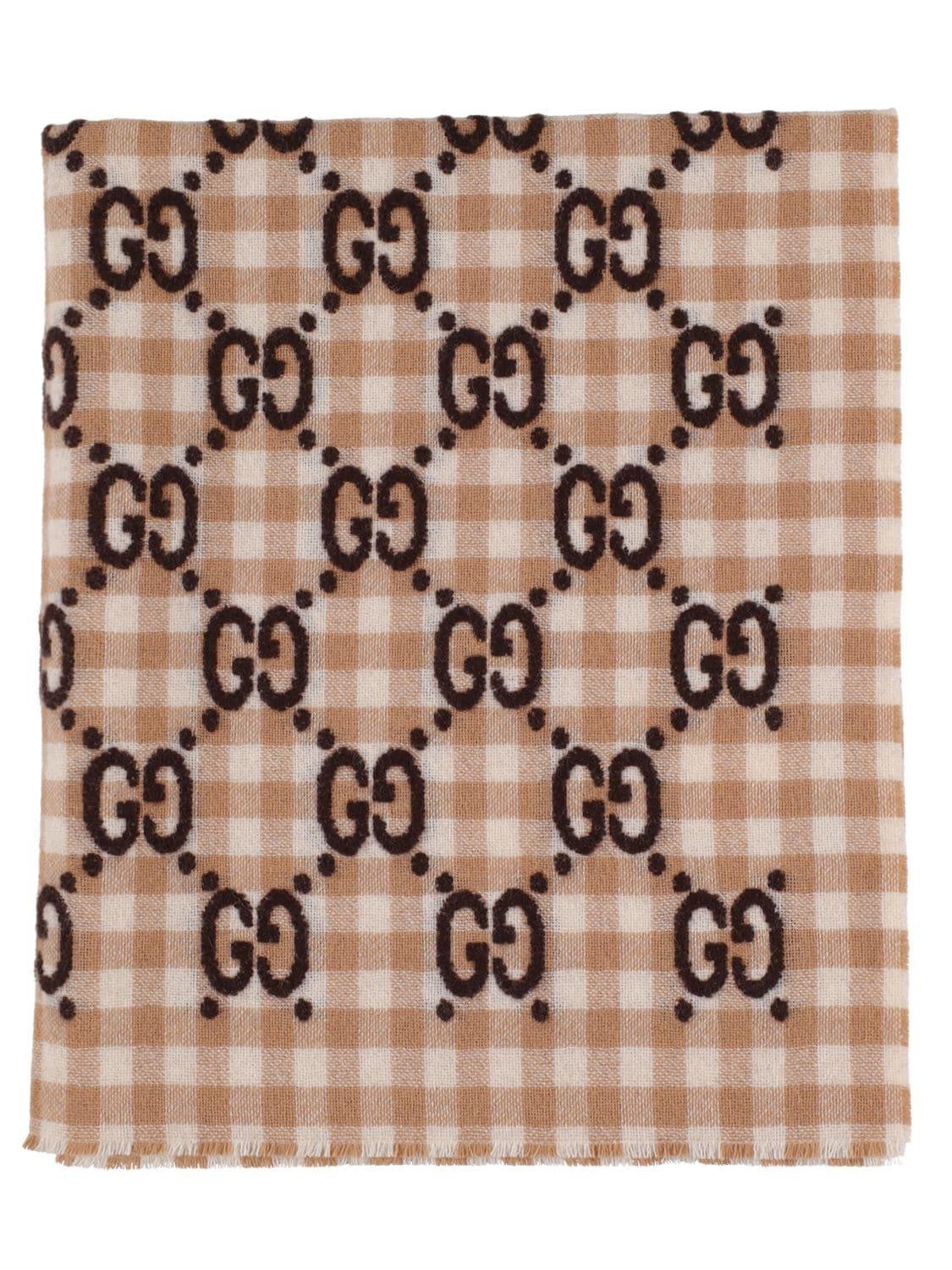 Wool Blend Blanket by GUCCI