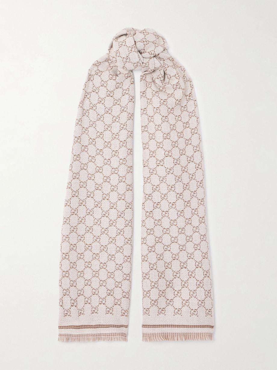 Wool-jacquard scarf by GUCCI