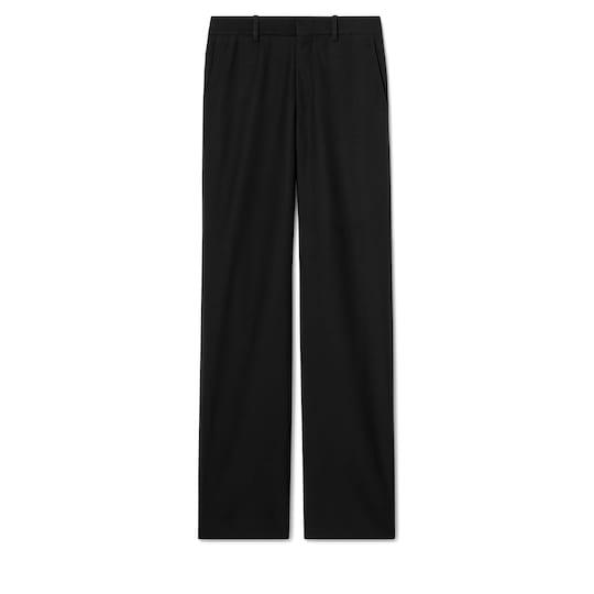 Wool silk twill pants by GUCCI