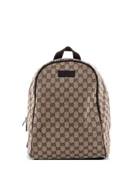 Zip Around Travel GG Canvas backpack by GUCCI 