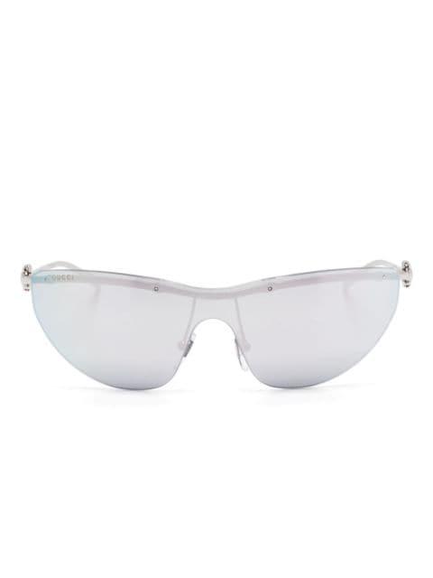 biker-frame sunglasses by GUCCI