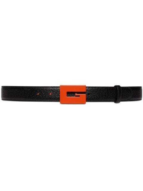 bold G buckle belt by GUCCI