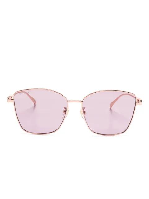 butterfly-frame sunglasses by GUCCI