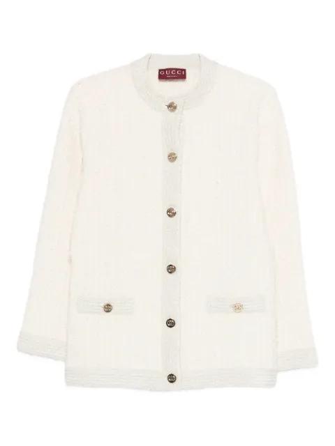 buttoned patch-pocket jacket by GUCCI