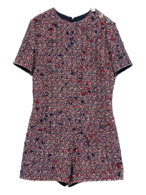 buttoned short-sleeve playsuit by GUCCI