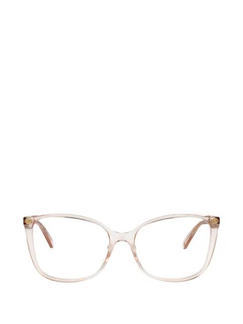 cat-eye frame glasses by GUCCI