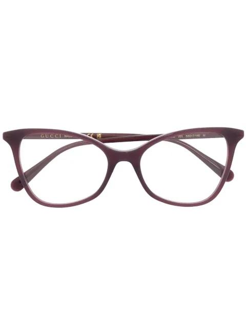 cat-eye frame optical glasses by GUCCI